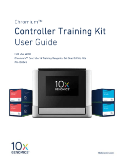 Controller Training Kit User Guide