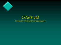 Coms550: ComTech