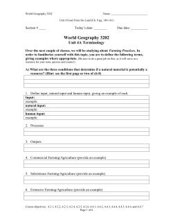 WorkSheet terms - Farming 2010 File