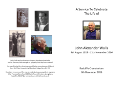 - Our Memorial Pages