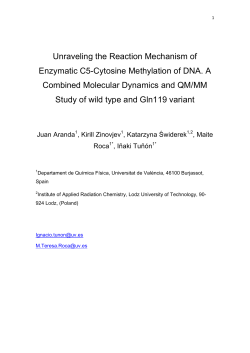 Unraveling the Reaction Mechanism of Enzymatic