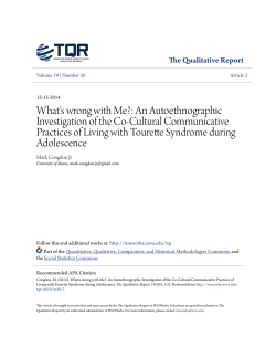 What`s wrong with Me? - NSUWorks
