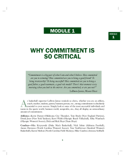 Module 1 - Championship Coaches Network