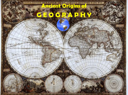 ERATOSTHENES The &ldquo;Father of Geography&rdquo;