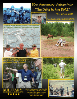 The Delta to the DMZ - Military Historical Tours