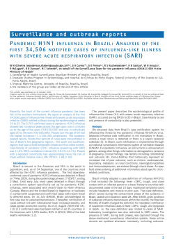 sari - Eurosurveillance