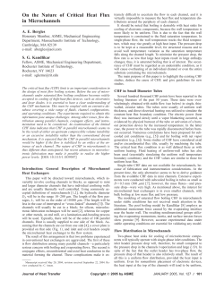 On the Nature of Critical Heat Flux in Microchannels