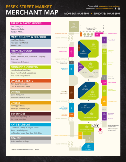 merchant map - Essex Street Market