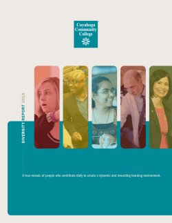 Diversity Report - Cuyahoga Community College