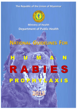 national guidelines for - Ministry of Health and Sports