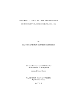 Colliding Cultures: THE CHANGING LANDSCAPES OF MISSION