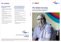 The Golden Economy - International Longevity Centre Global Alliance