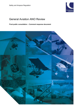 General Aviation ANO Review