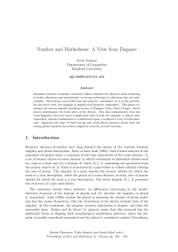 Number and Markedness: A View from Dagaare