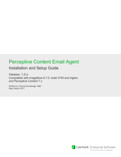 Perceptive Content Email Agent - Browse Products