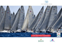 Notice of Race - Rolex Farr 40 Worlds