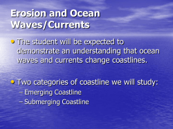 Erosion and Ocean Waves/Currents