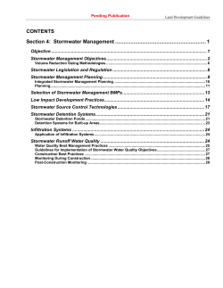 Draft BC Land Development Guidelines Section 4