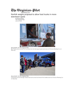 Norfolk weighs proposal to allow food trucks in more downtown spots