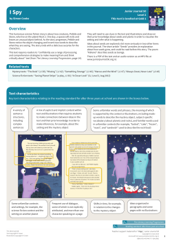 I Spy JJ50 - Instructional Series