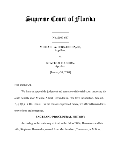 SC07-647 - Florida Supreme Court
