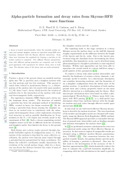 Alpha-particle formation and decay rates from Skyrme