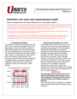 shopping cart - Unarco Industries LLC
