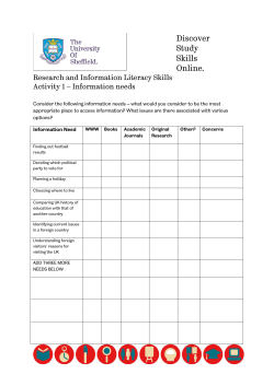 Unit 4 activity sheets (PDF 211KB)