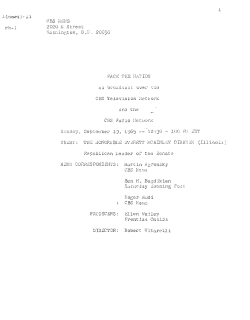 Face the Nation - Everett M. Dirksen