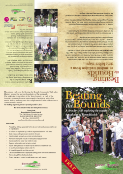 Beating The Bounds Walk Barnoldswick