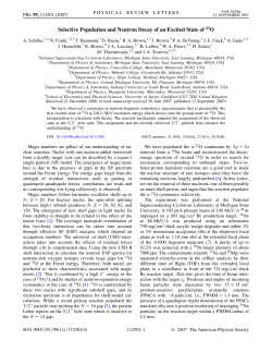 Selective Population and Neutron Decay of an Excited State of 23O