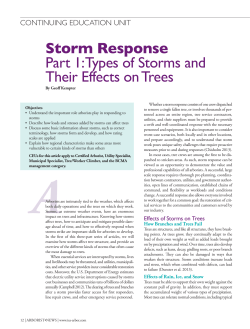 Storm Response Part 1 - International Society of Arboriculture