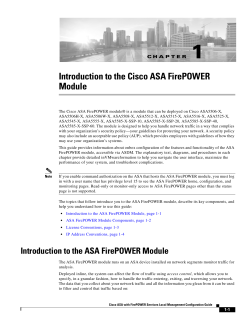 IP Address Conventions, page 1-4
