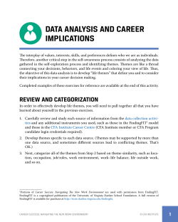 data analysis and career implications