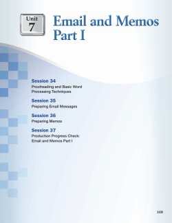 Keyboarding Sixth Edition Session 34 Sample