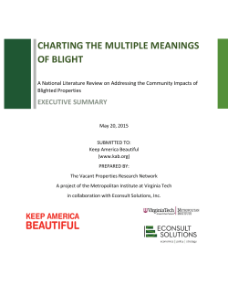Charting the Multiple Meanings of Blight