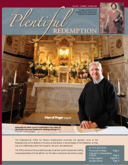 Plentiful Redemption