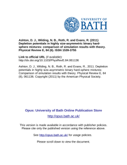 - University of Bath Opus