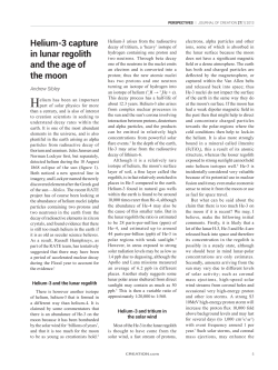 Helium-3 capture in lunar regolith and the age