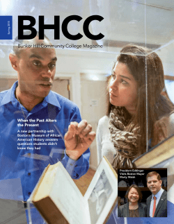 Bunker Hill Community College Magazine
