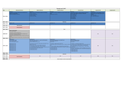 Thursday June 22, 2017