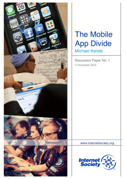 The Mobile App Divide