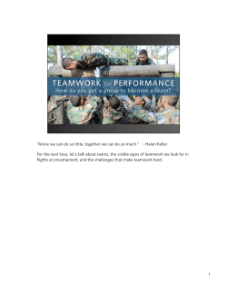 Teamwork for Performance - slides.pptx