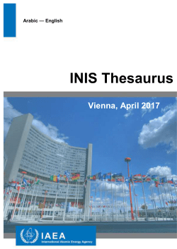 INIS Thesaurus