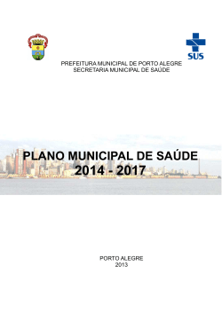 plano municipal de sa&uacute;de