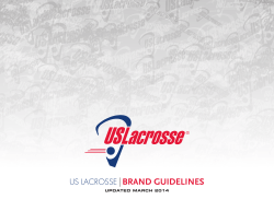 US LACROSSE BRAND GUIDELINES