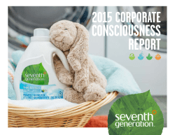 2015 Corporate Consciousness Report