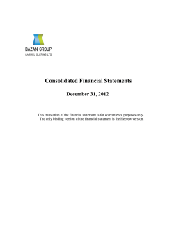 Consolidated Financial Statements
