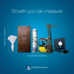 Growth you can measure