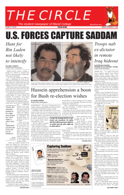 CIRCLE Saddam Front.qxd - Marist Library